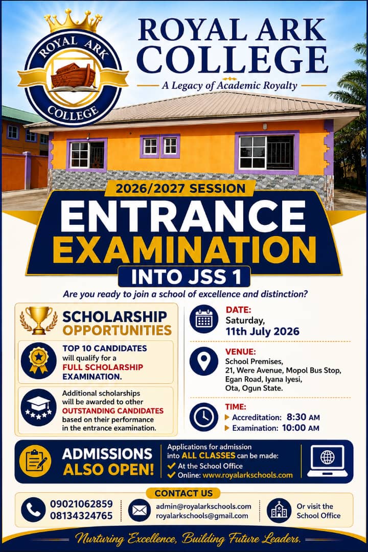 Entrance Exam Details Flyer